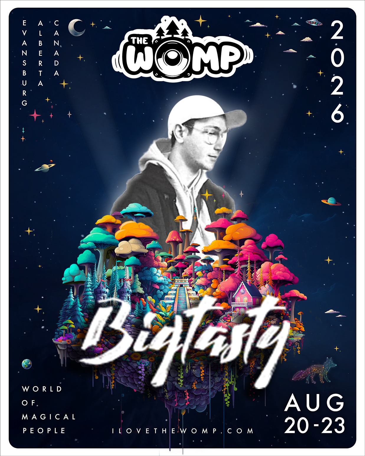 BIGTASTY artist image from The Womp Music Festival official schedule