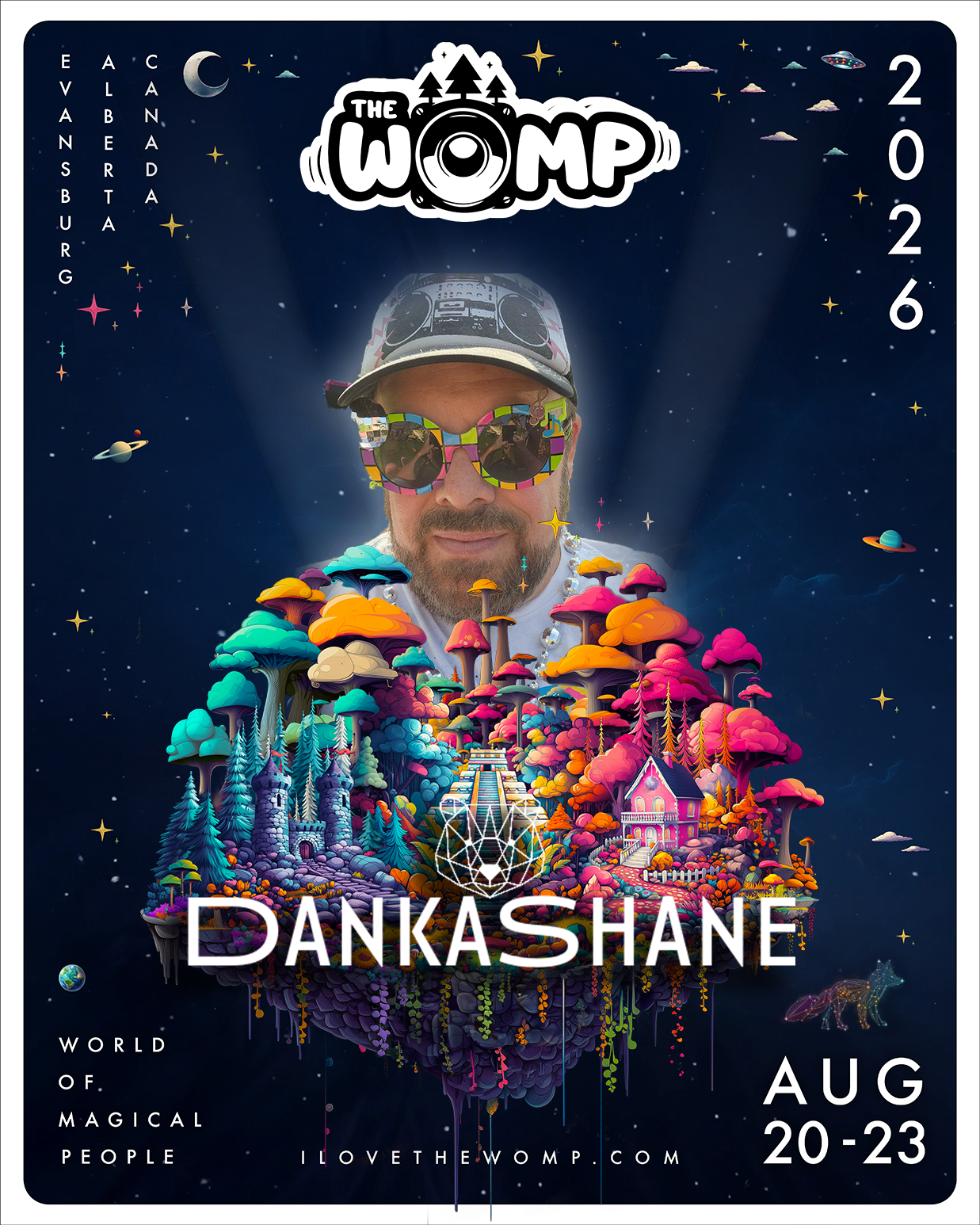 DANKASHANE artist image from The Womp Music Festival official schedule