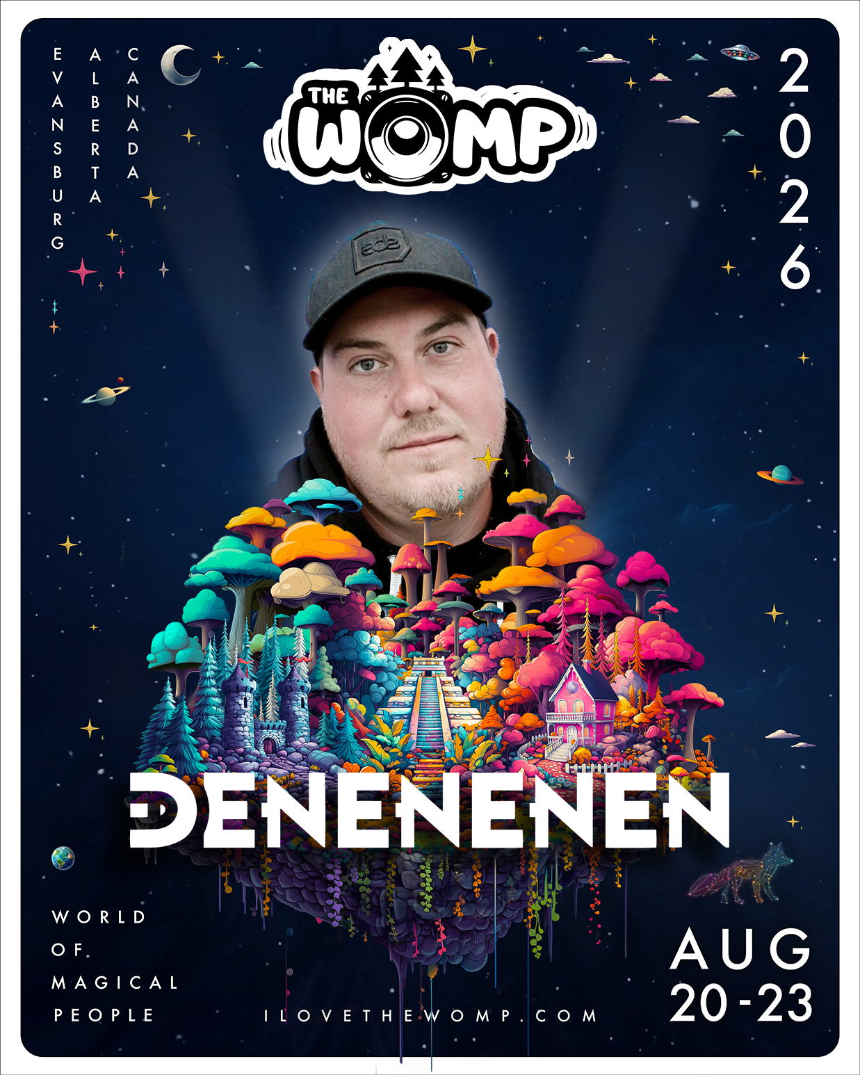 DENENENEN artist image from The Womp Music Festival official schedule