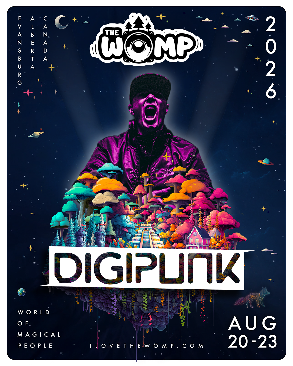 DIGIPUNK artist image from The Womp Music Festival official schedule
