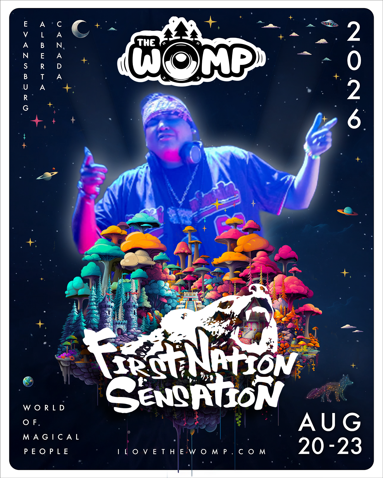 FIRSTNATIONSENSATION artist image from The Womp Music Festival official schedule
