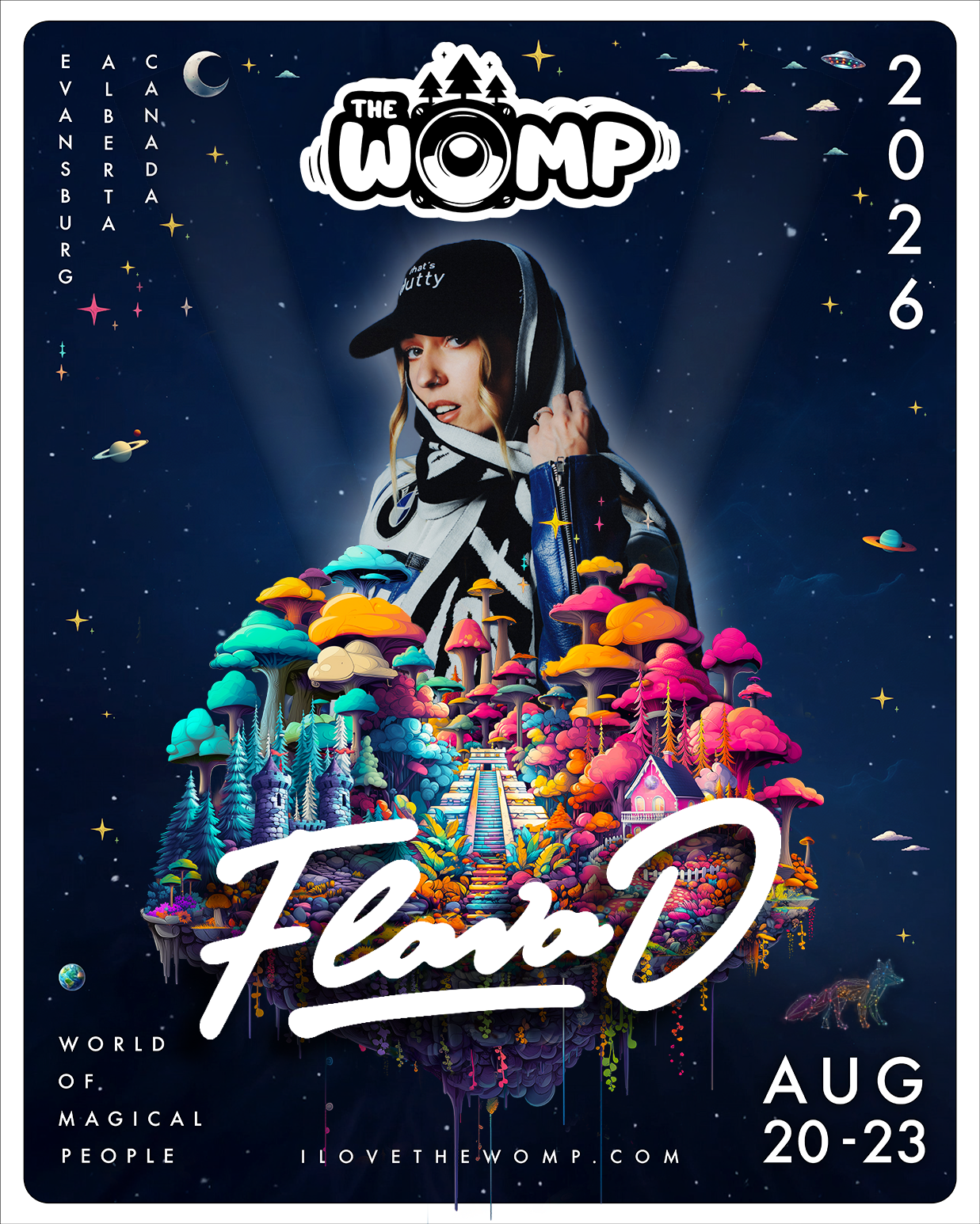 FLAVA D artist image from The Womp Music Festival official schedule