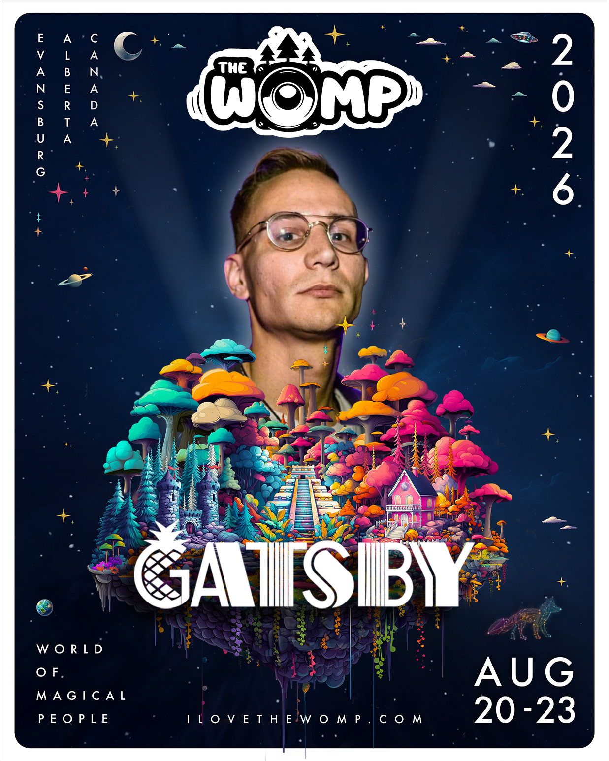 GATSBY artist image from The Womp Music Festival official schedule