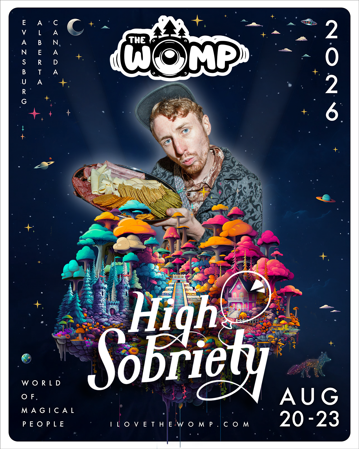 HIGH SOBRIETY artist image from The Womp Music Festival official schedule