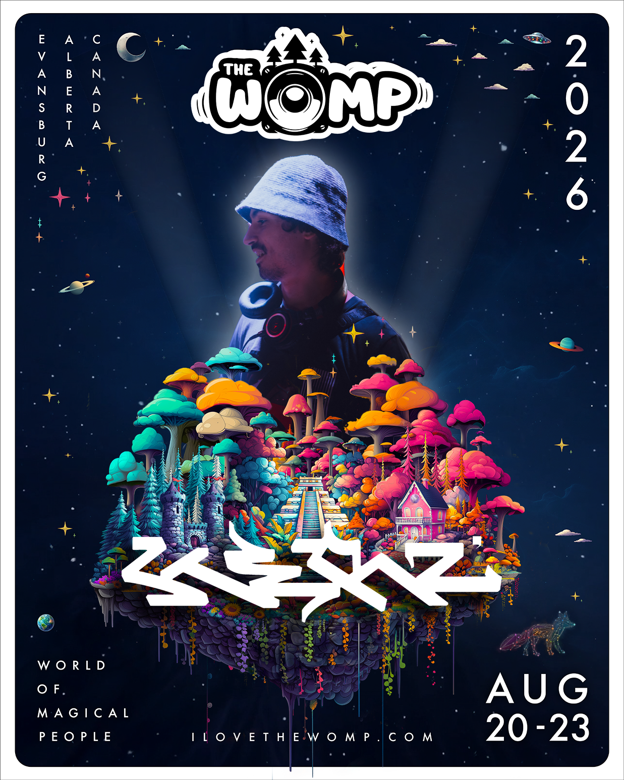 KERZ artist image from The Womp Music Festival official schedule
