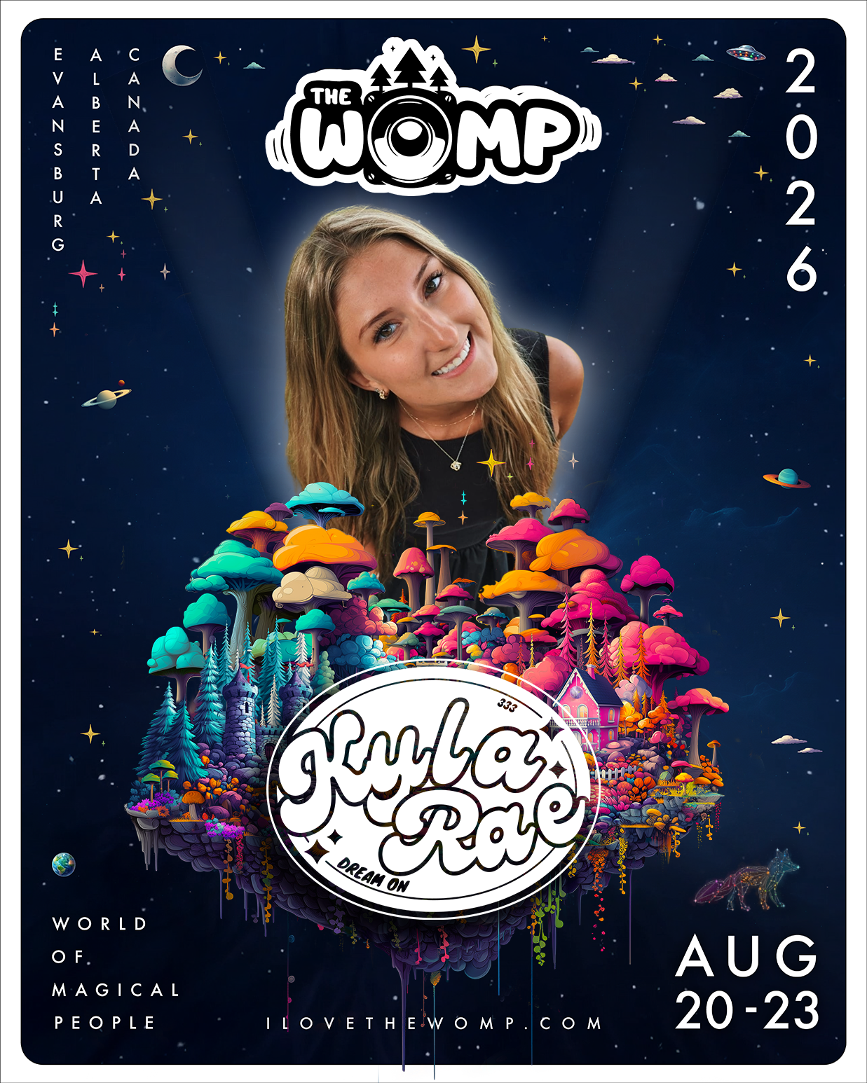 KYLARAE artist image from The Womp Music Festival official schedule