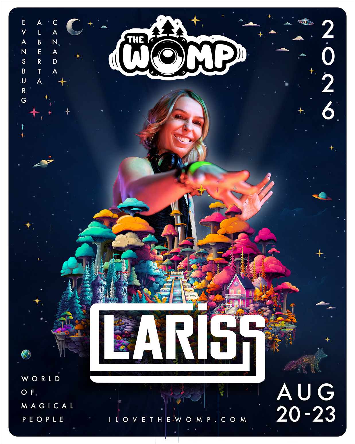 LARISS artist image from The Womp Music Festival official schedule