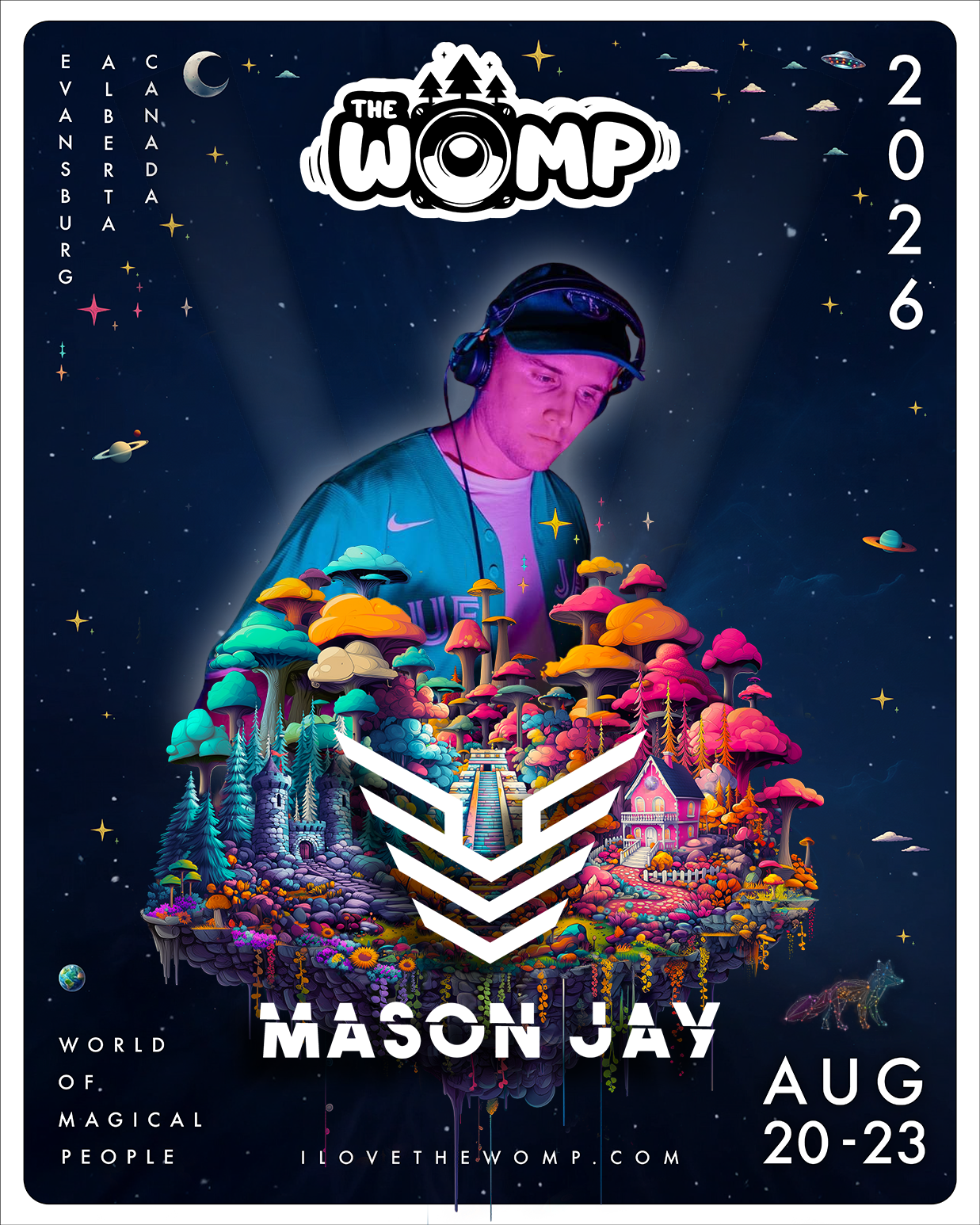 MASON JAY artist image from The Womp Music Festival official schedule