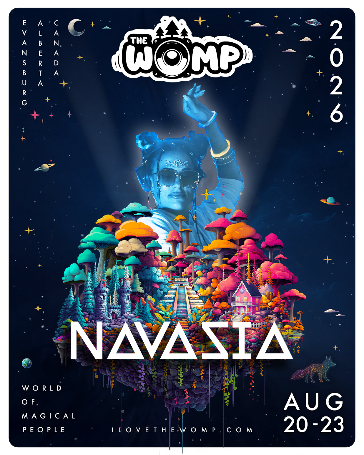 NAVASIA artist image from The Womp Music Festival official schedule