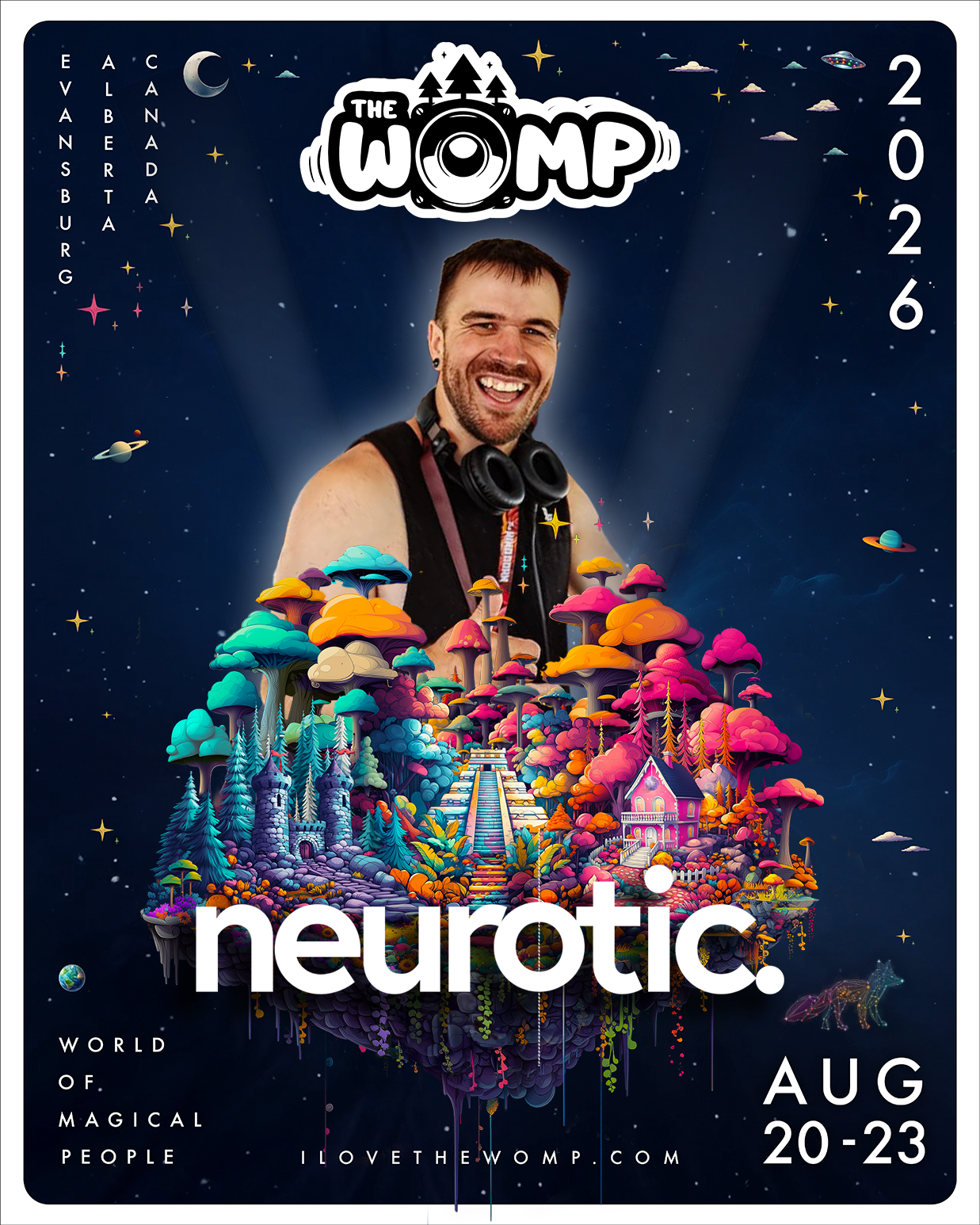 NEUROTIC artist image from The Womp Music Festival official schedule