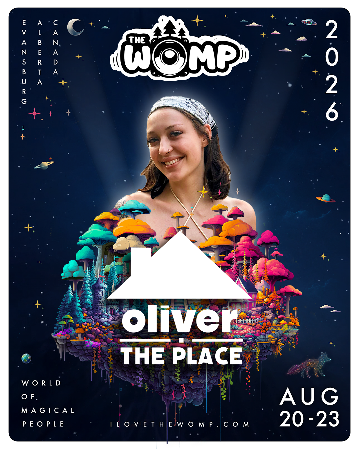OLIVER THE PLACE artist image from The Womp Music Festival official schedule