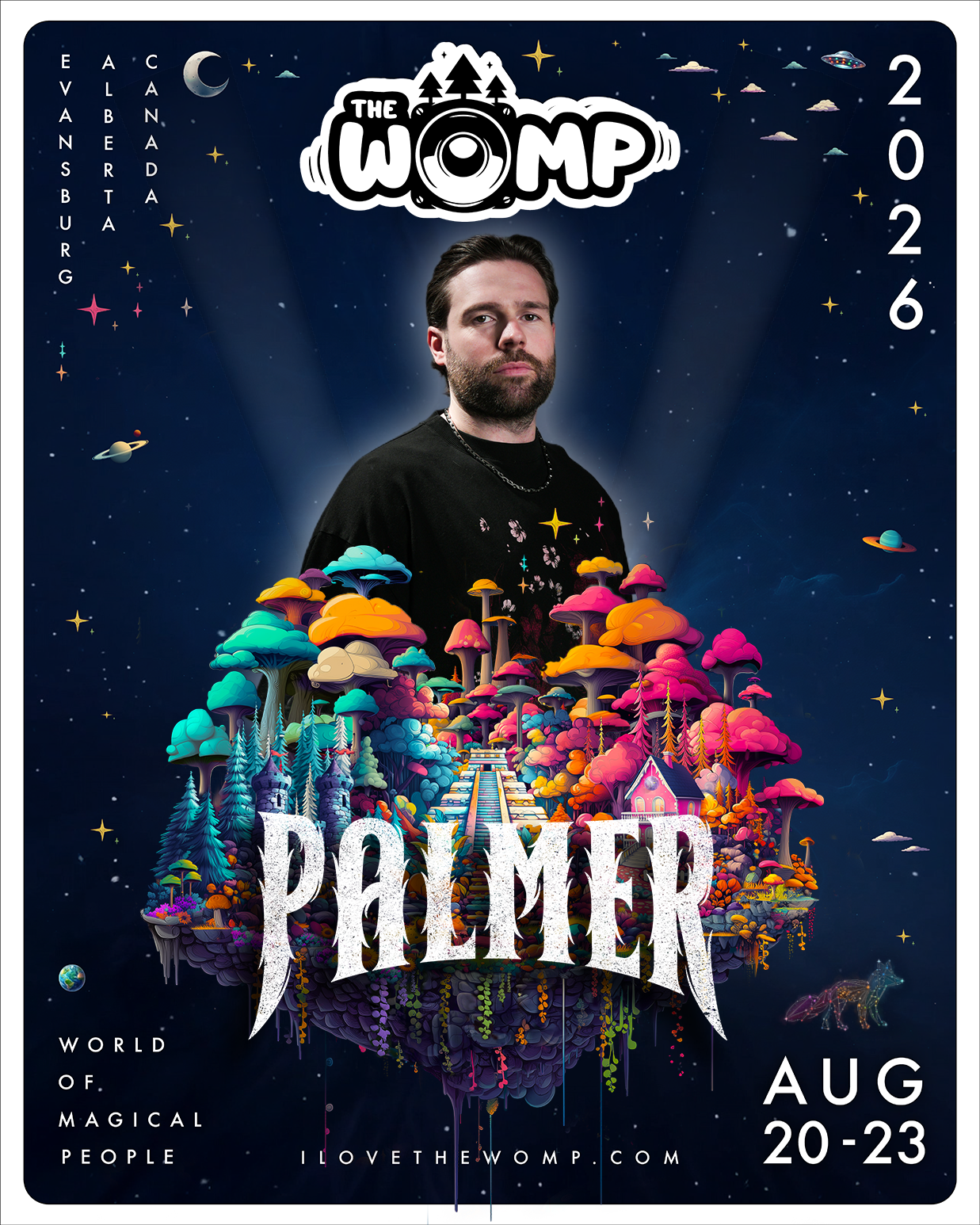 PALMER artist image from The Womp Music Festival official schedule