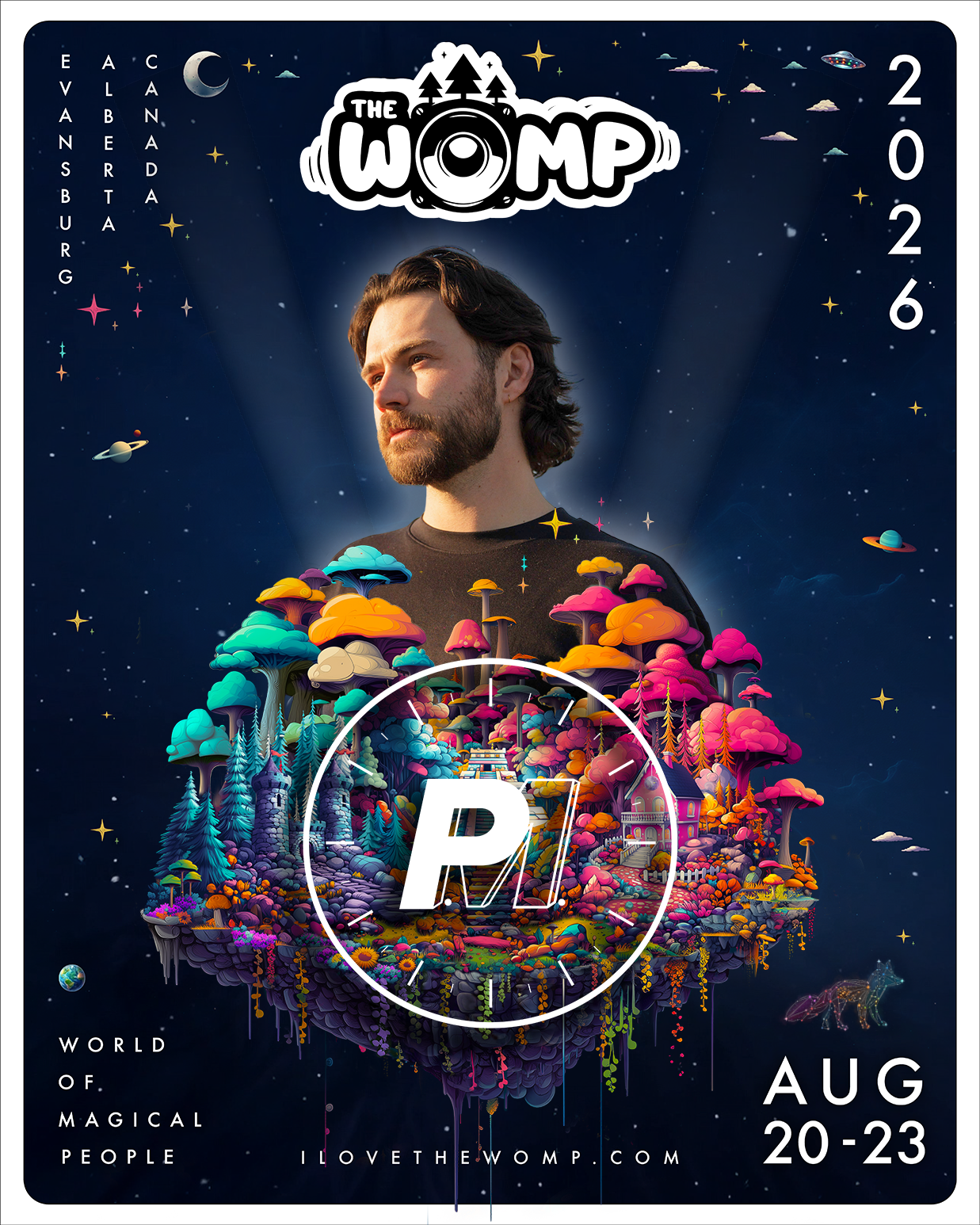 POST MERIDIAN artist image from The Womp Music Festival official schedule