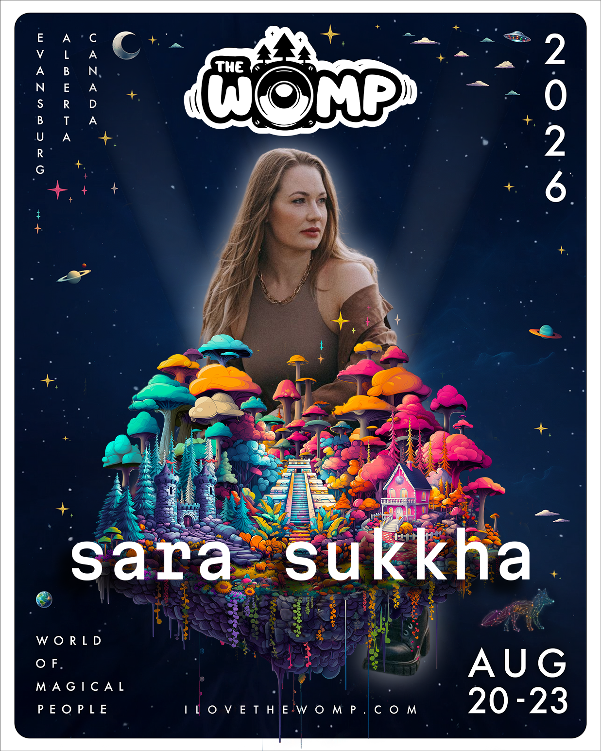 SARA SUKKHA artist image from The Womp Music Festival official schedule