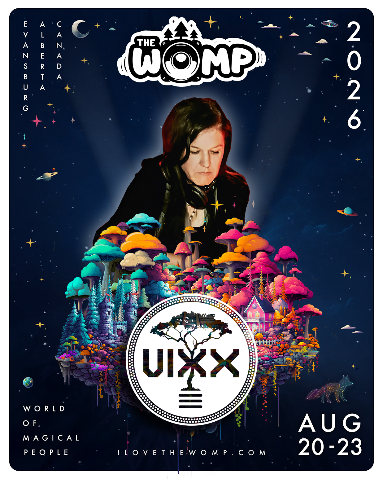 VIXX artist image from The Womp Music Festival official schedule